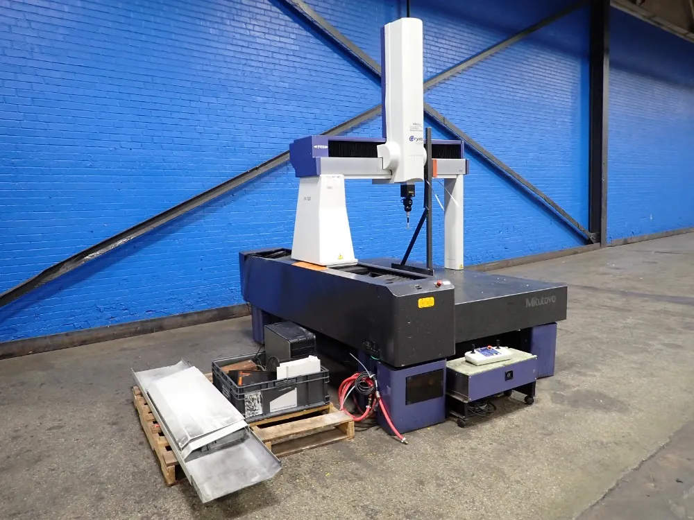 Mitutoyo 92" X 48" Granite Surface Plate 2006 Mitutoyo Crysta-apex C9166 Cmm - Crysta-apex C9166/4063m-3313