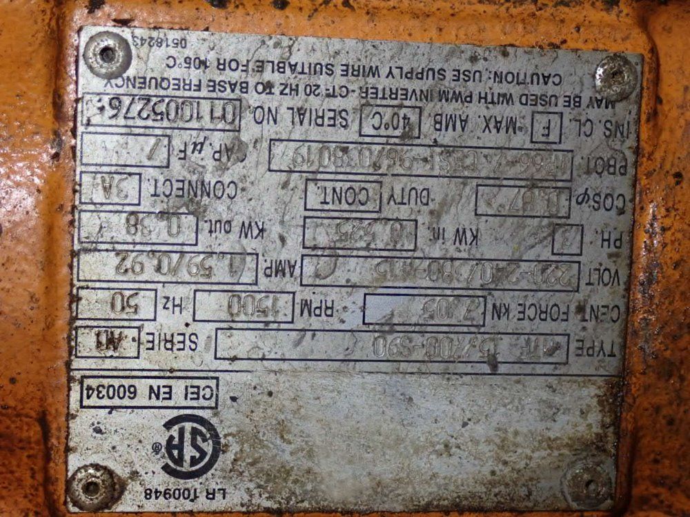 Dreher 23"x9" Vibratory Finisher