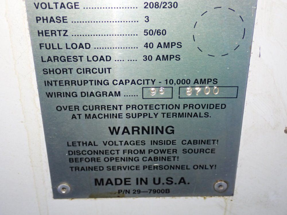 Haas Cnc Lathe - Sl-10t