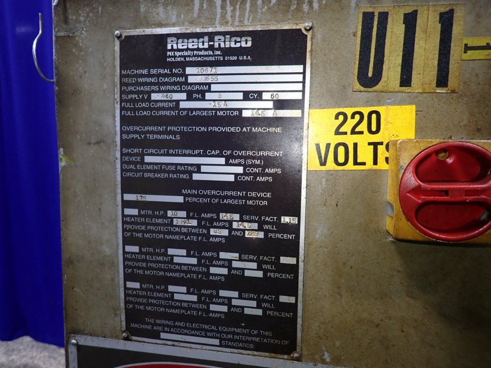 Reed-rico Thread Roller - A22