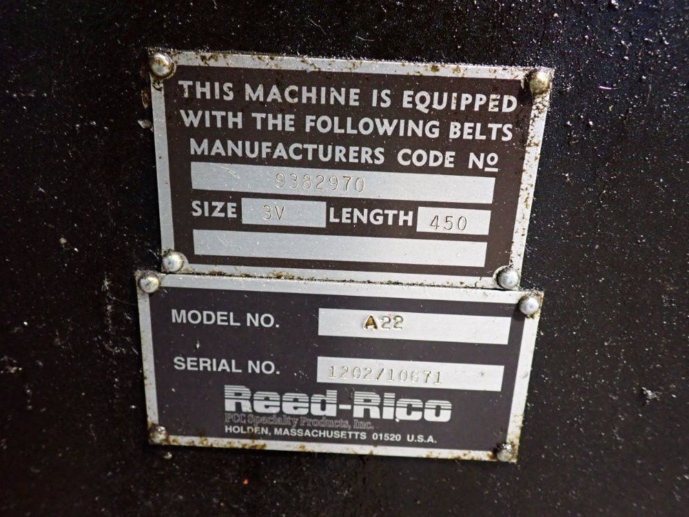 Reed-rico Thread Roller - A22