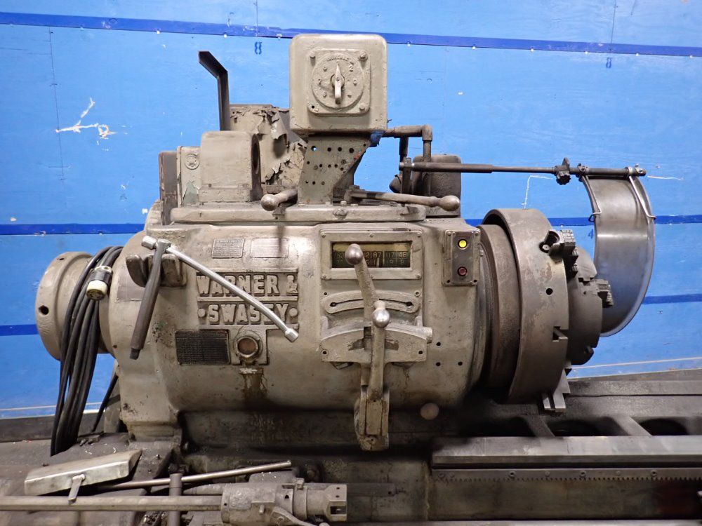 Warner & Swasey 26" X 38" Turret Lathe - 4a