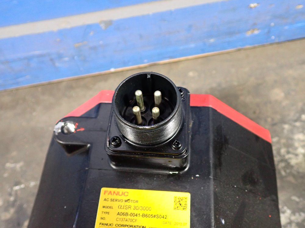 Fanuc 4.3 Kw Servo Motor - A06b-0041-b605#s042