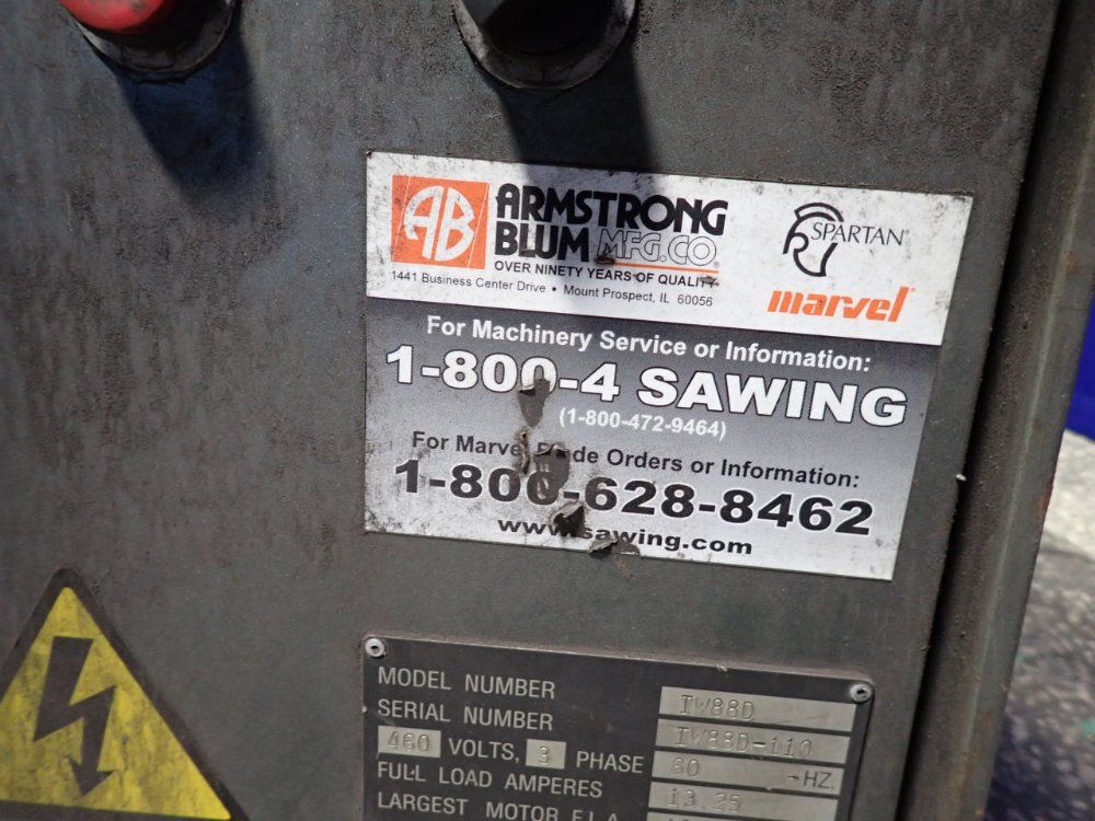 Spartan Armstrong Blum Iw88d Iron Worker - Iw88d