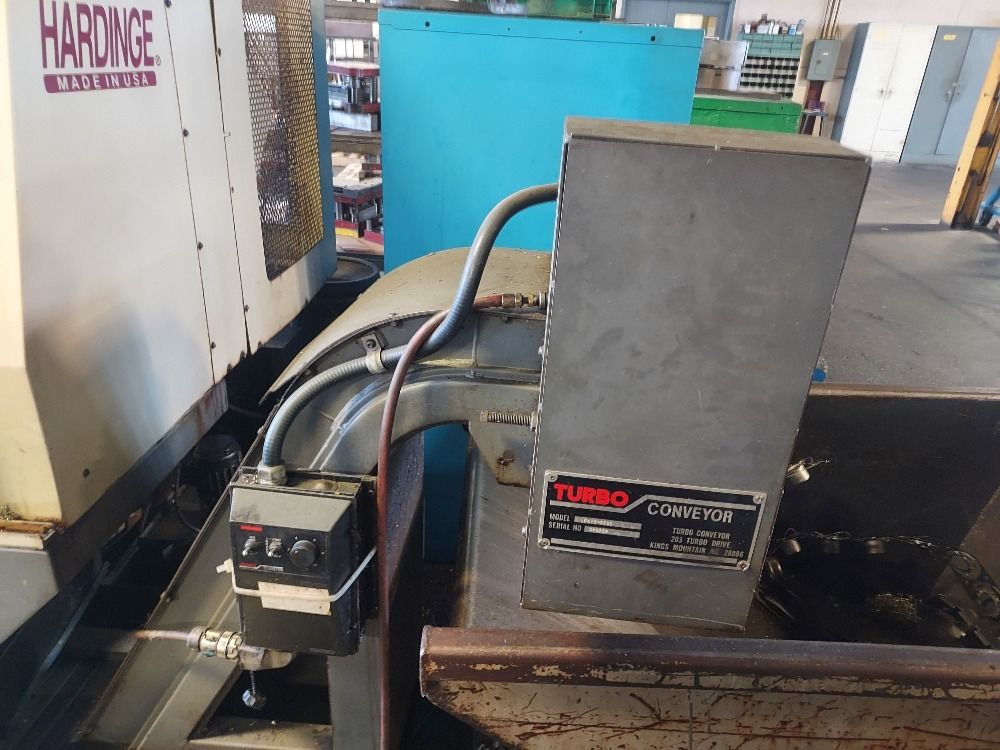 Hardinge Cobra 51 Cnc Lathe W/ Bar Feeder & Chip Conveyor - Lc51