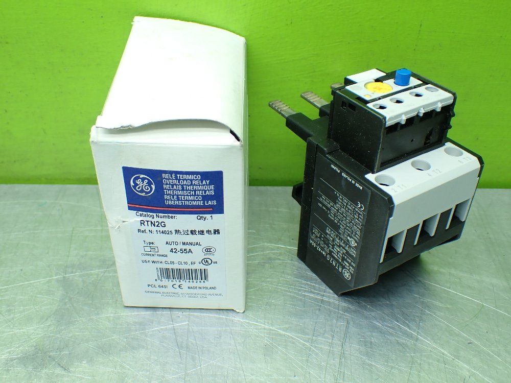 General Electric Overload Relay. - Tn2g