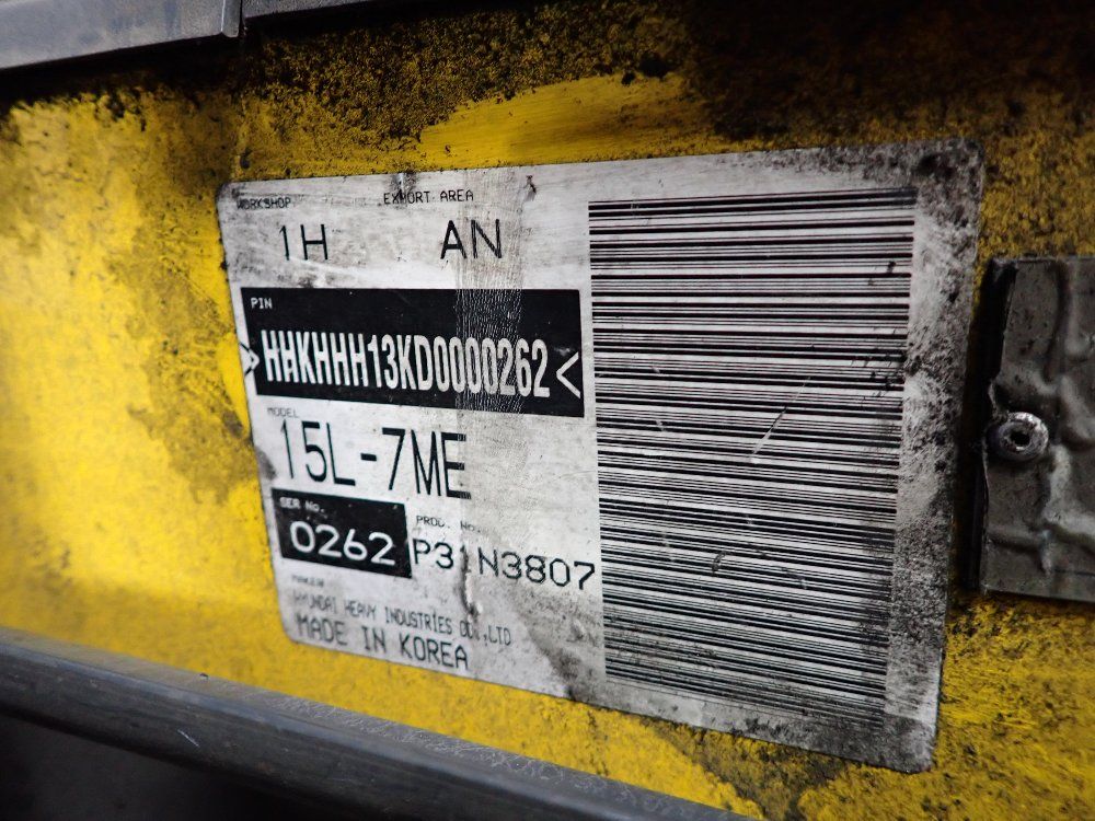 Hyundai 2725 Lbs 15l-7m Propane Forklift - 15l-7m