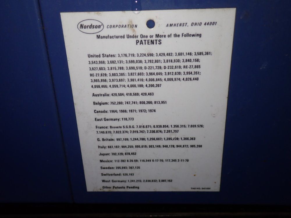Nordson Hot Melt Glue Machine - Hmxviii