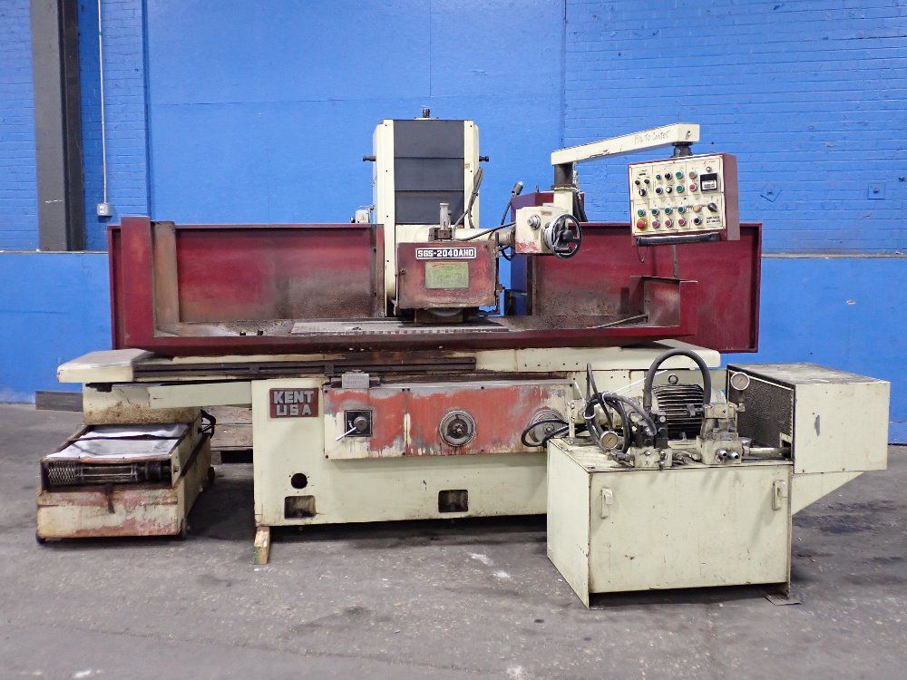 Kent 19 1/2" X 39" 2000 Kent Sgs-2040ahd Surface Grinder - Sgs-2040ahd