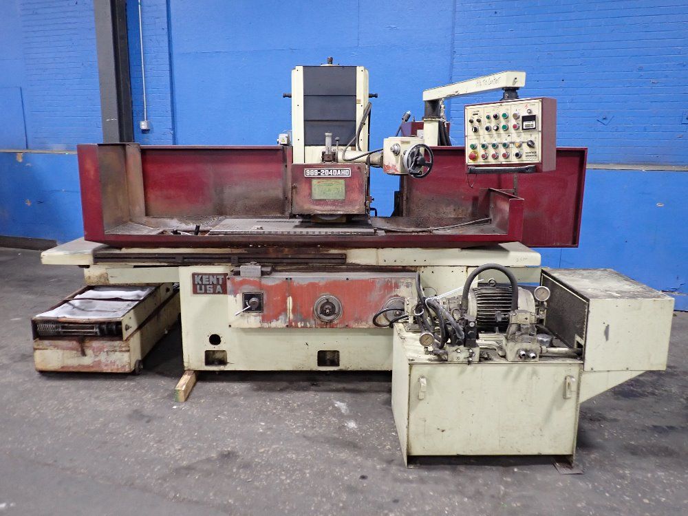 Kent 19 1/2" X 39" 2000 Kent Sgs-2040ahd Surface Grinder - Sgs-2040ahd