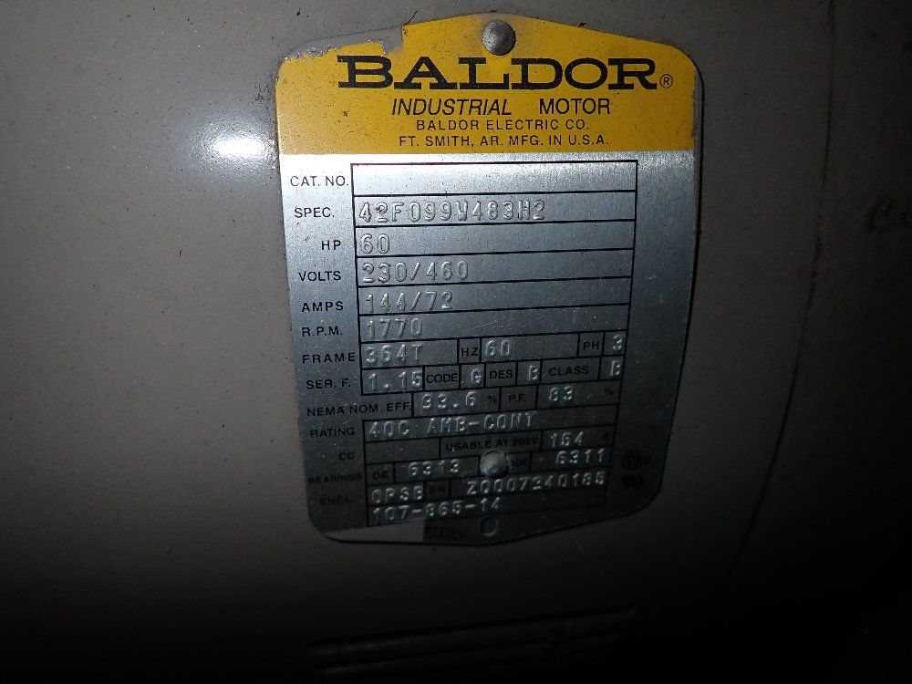 Compair Leroi 60 Hp Wm60ah Rotary Screw Air Compressor - Wm60ah