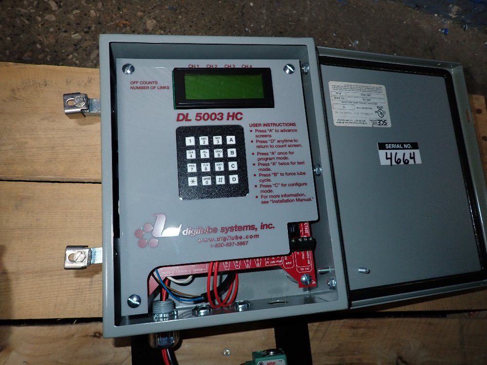 Digilube Dl 5003 Hc Conveyor Lubrication Unit - Dl 5003 Hc