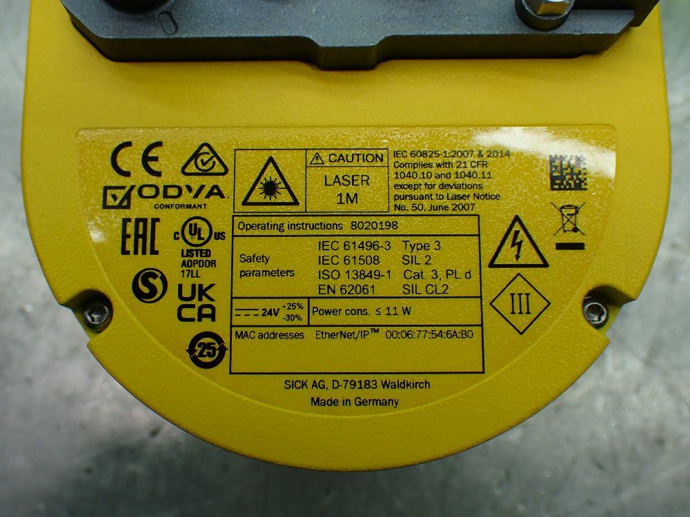 Sick Microscan 3 Safety Scanner. - Mics3-abaz90iz1
