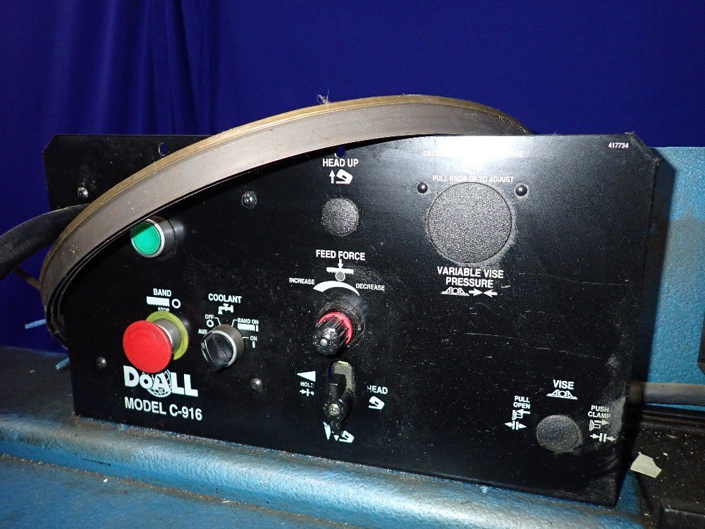 Doall 16" X 9" 2007 Doall C-916m Horizontal Band Saw - C-916m