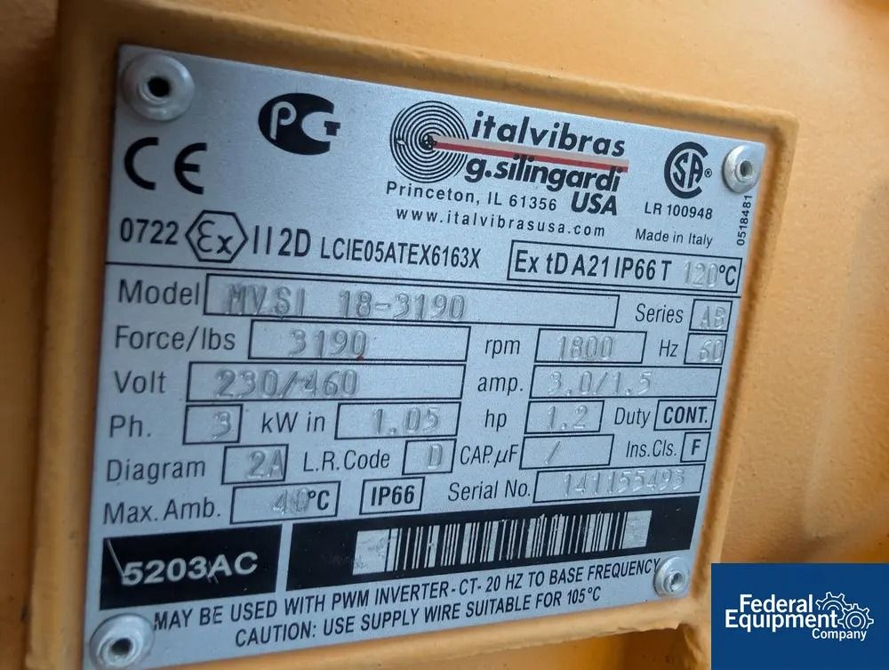 Acrison Bulk Bag Unload Stand - 810 Bbu