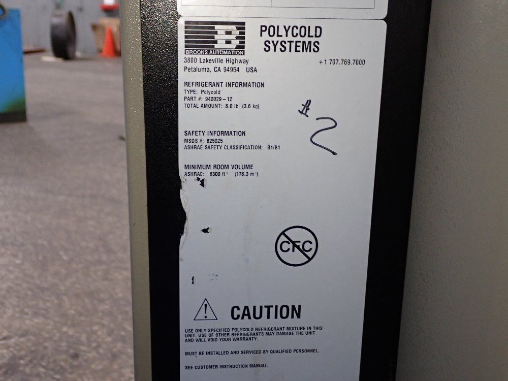 Brooks Automation 2006 Brooks Automation Pfc/pfc-670hc Refrigeration Unit - Pfc/pfc-670hc