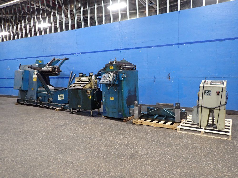 Coil Handling Equipment 15000 Lbs / 60" 5r 24 Coil Reel W/ Straightener - 5r 24