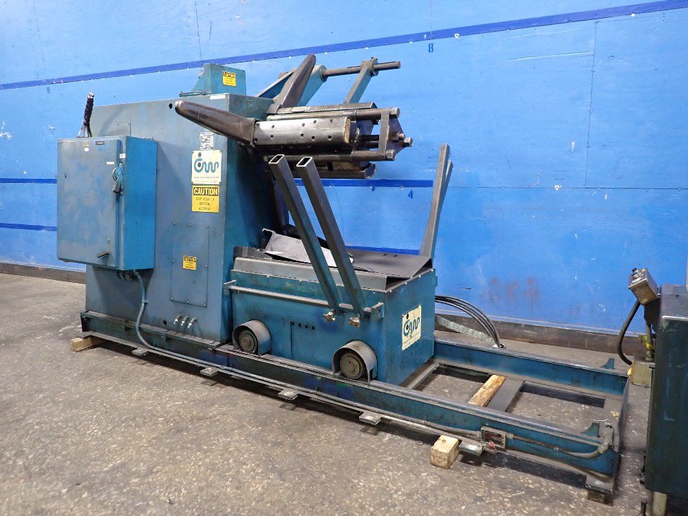 Coil Handling Equipment 15000 Lbs / 60" 5r 24 Coil Reel W/ Straightener - 5r 24