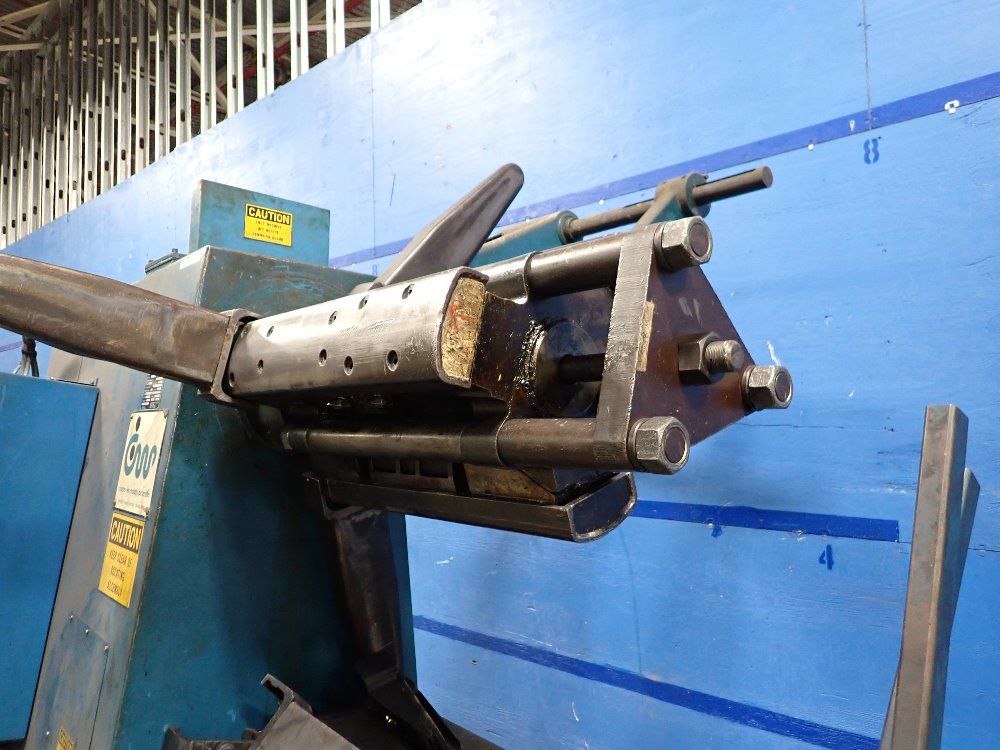 Coil Handling Equipment 15000 Lbs / 60" 5r 24 Coil Reel W/ Straightener - 5r 24