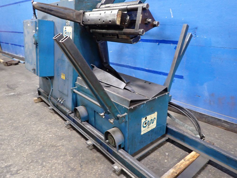 Coil Handling Equipment 15000 Lbs / 60" 5r 24 Coil Reel W/ Straightener - 5r 24