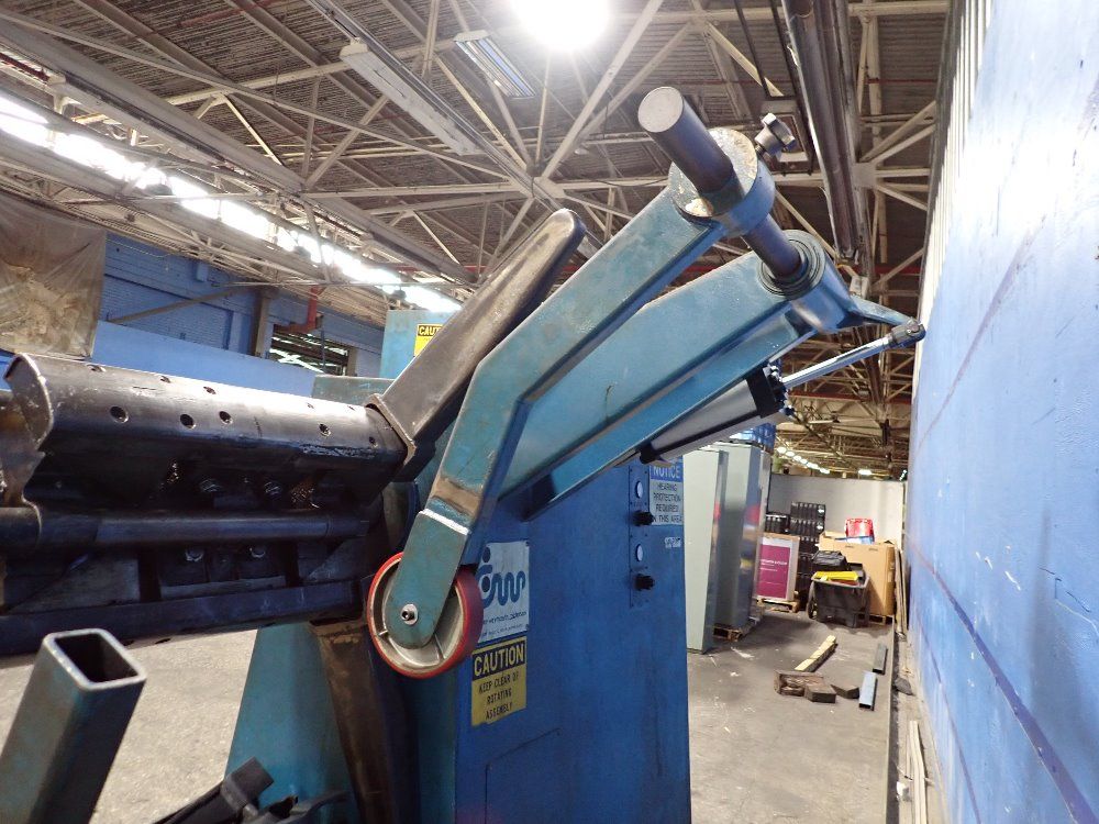 Coil Handling Equipment 15000 Lbs / 60" 5r 24 Coil Reel W/ Straightener - 5r 24