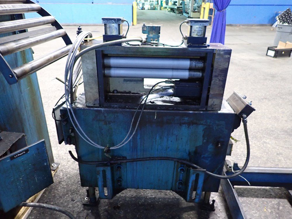 Coil Handling Equipment 15000 Lbs / 60" 5r 24 Coil Reel W/ Straightener - 5r 24