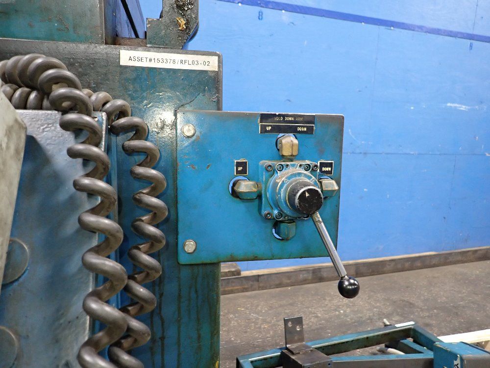 Coil Handling Equipment 15000 Lbs / 60" 5r 24 Coil Reel W/ Straightener - 5r 24