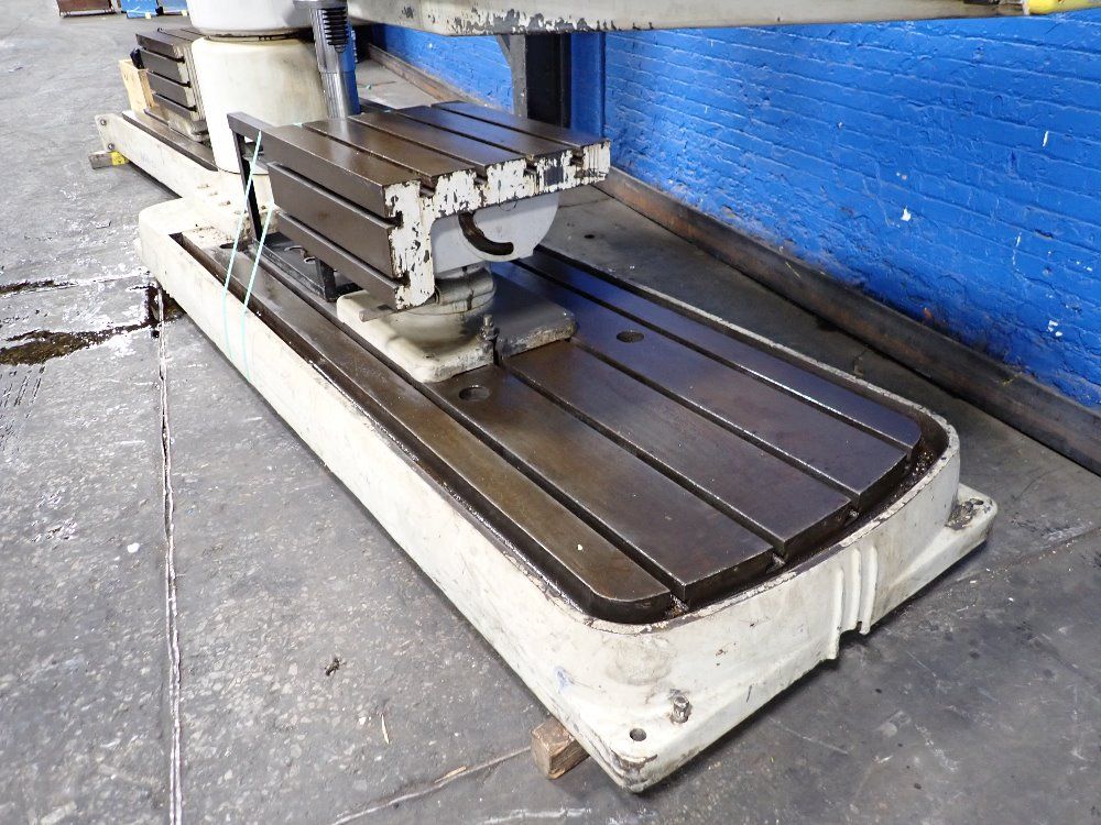 Giddings & Lewis 14" Column X 8' Arm Radial Arm Drill