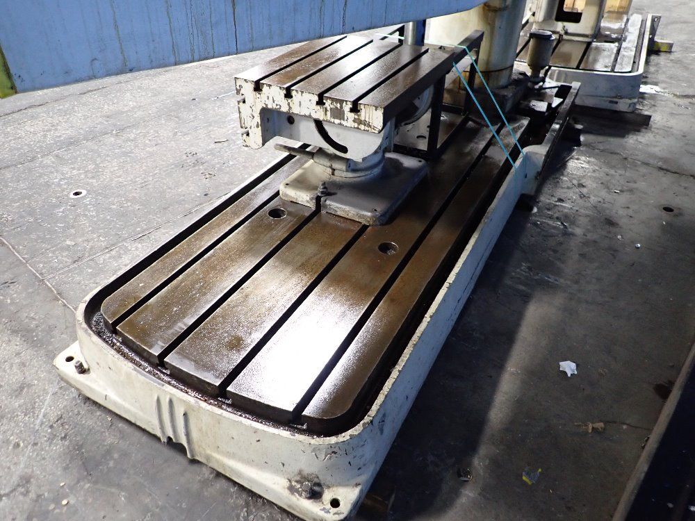 Giddings & Lewis 14" Column X 8' Arm Radial Arm Drill