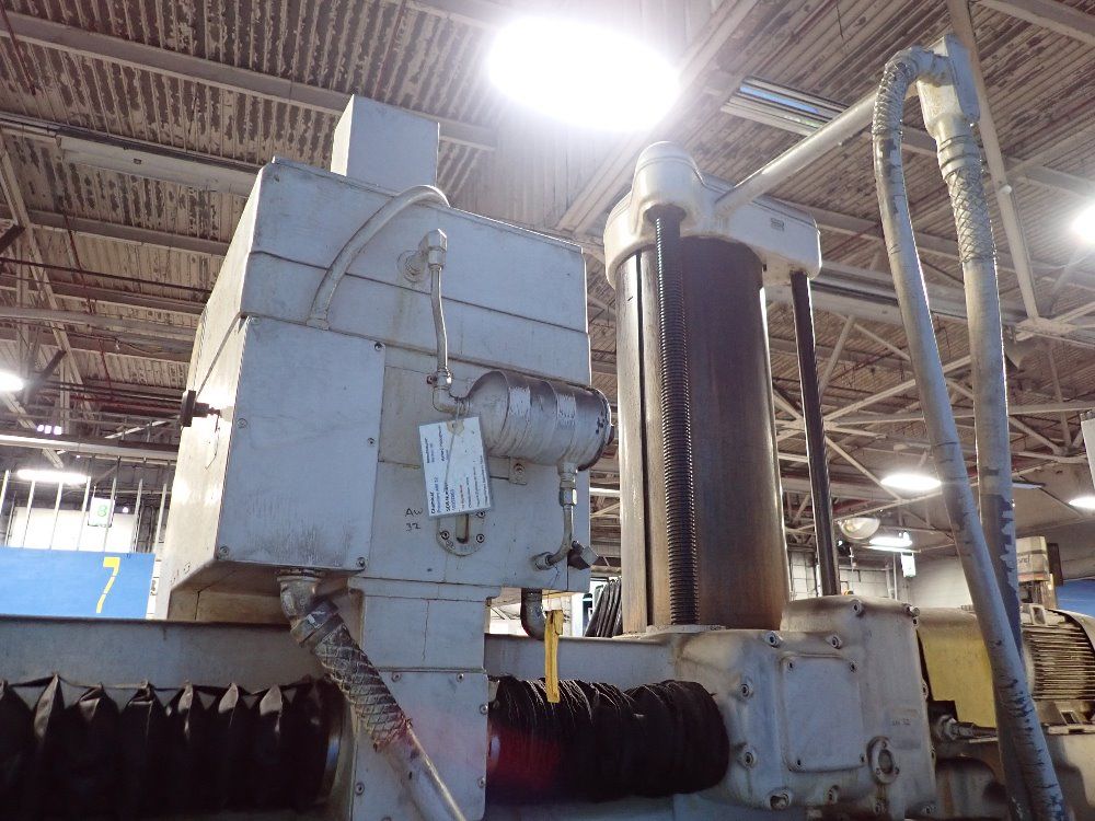 Giddings & Lewis 14" Column X 8' Arm Radial Arm Drill