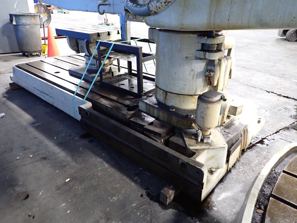 Giddings & Lewis 14" Column X 8' Arm Radial Arm Drill