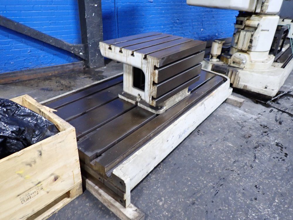 Giddings & Lewis 14" Column X 8' Arm Radial Arm Drill