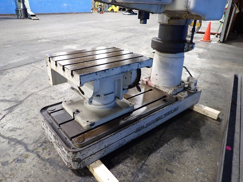 Ooya 12" Column X 4'3" Arm Re-1225h Radial Arm Drill - Re-1225h