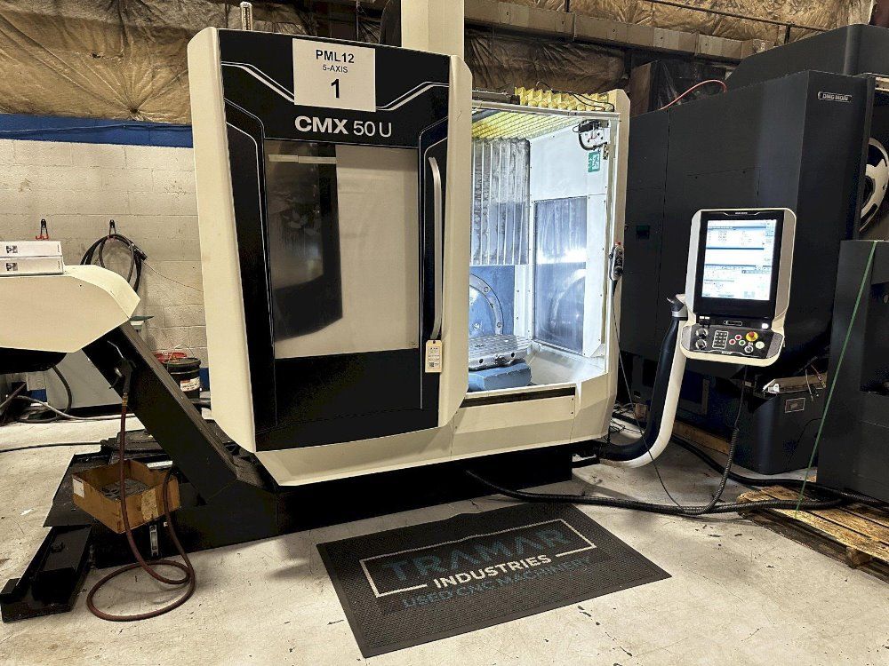 Dmg Mori 19.7" X 24.82" Cmx50 U 5-axis Vmc - Cmx 50 U