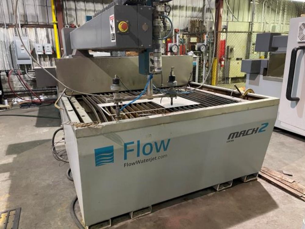 Flow 100 Hp 2018 Flow Water Jet **2 Tables & Controls 1 Pump** - M2 1313b