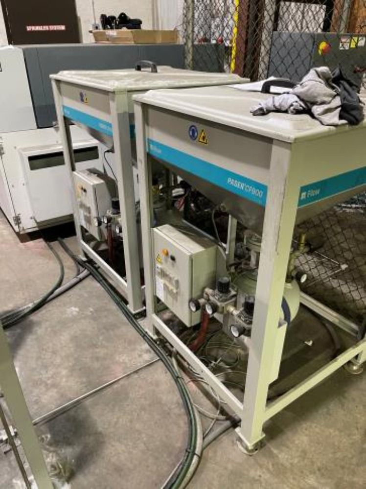 Flow 100 Hp 2018 Flow Water Jet **2 Tables & Controls 1 Pump** - M2 1313b
