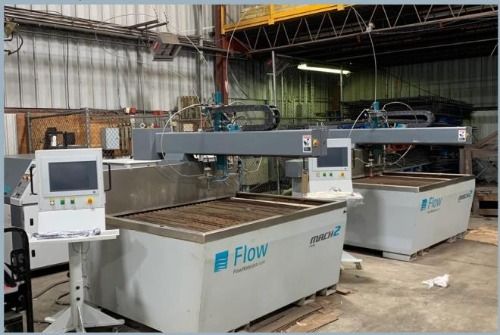 Flow 100 Hp 2018 Flow Water Jet **2 Tables & Controls 1 Pump** - M2 1313b