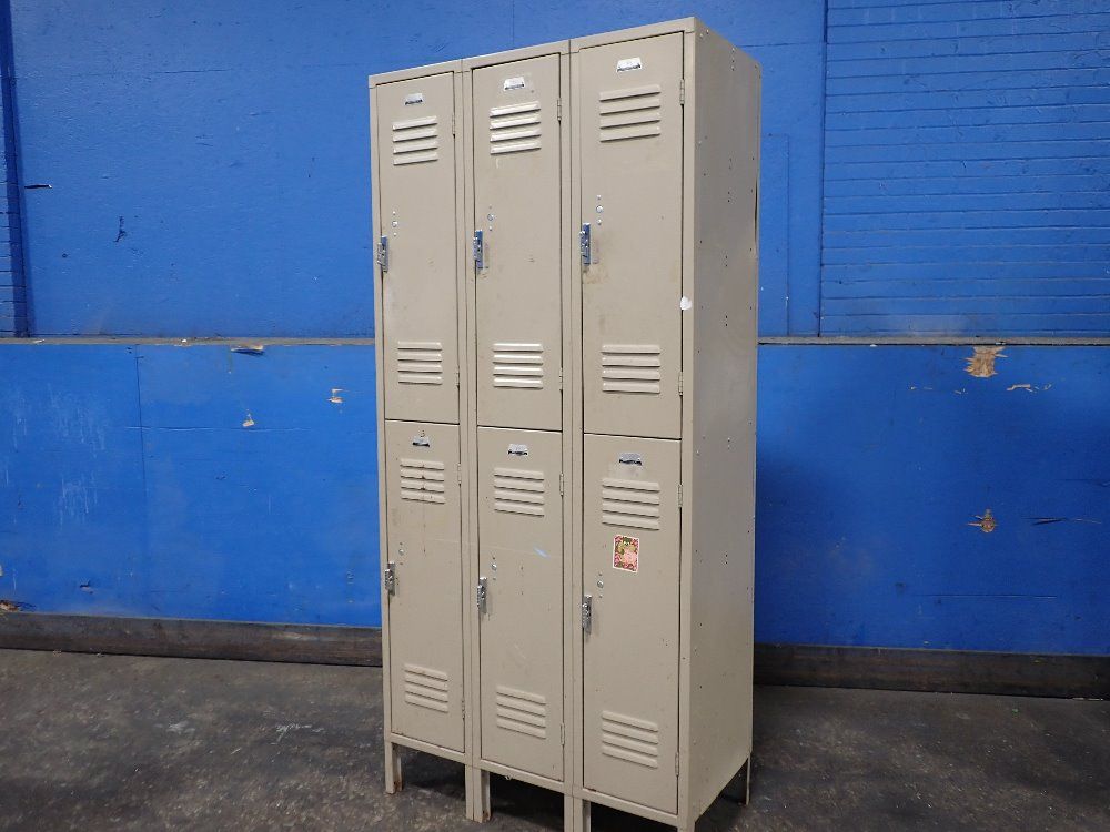 Penco 6 Lockers/17" X 12" X 35" Locker Unit