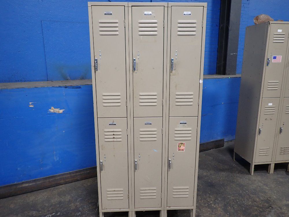 Penco 6 Lockers/17" X 12" X 35" Locker Unit