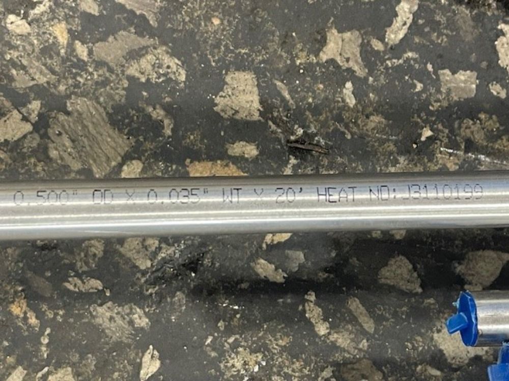 Tusco 20' S/s Tubing