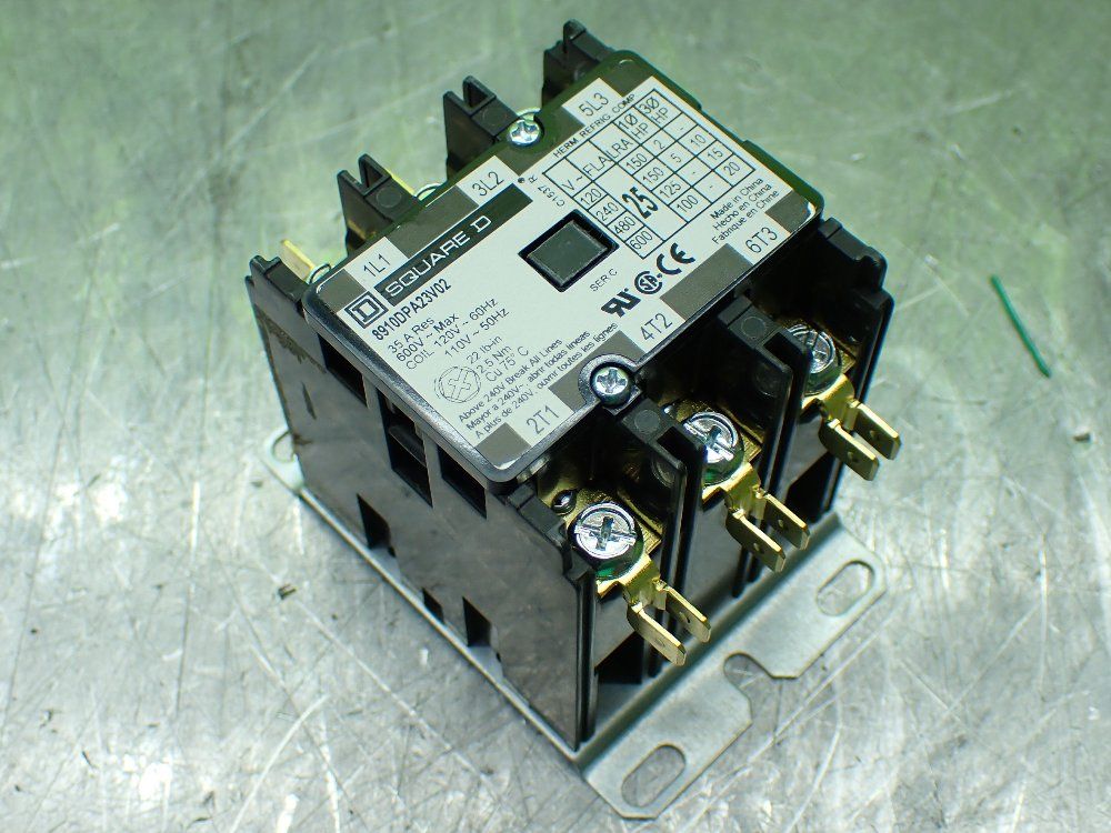 Square D Definite Purpose Contactor - 8910dpa23v02