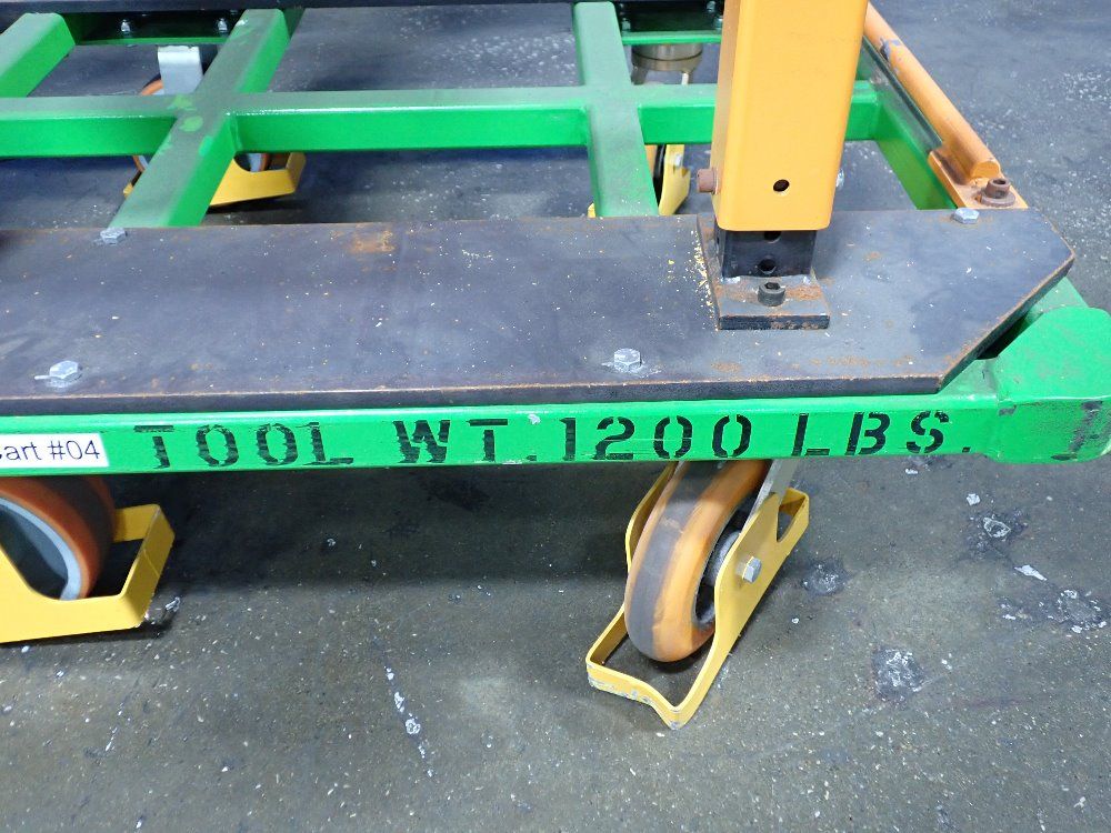 60" X 87" / 1200 Lbs Cart