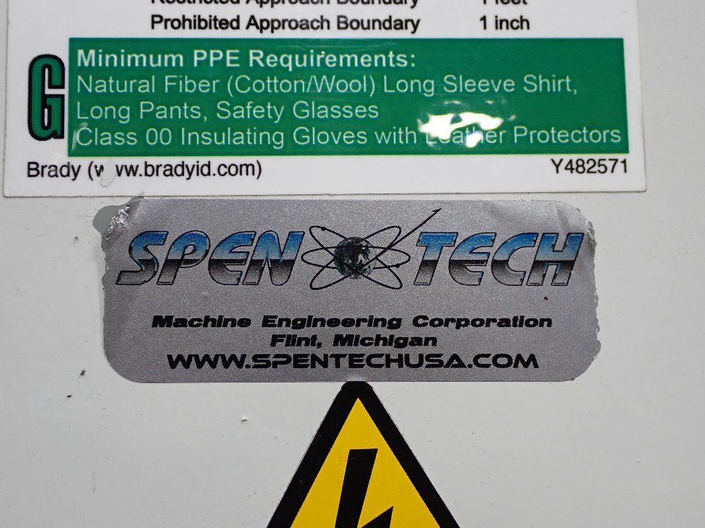 Spen Tech Control Cabinet - Ec-bw-bet-maa81965s-bb010b3-servo