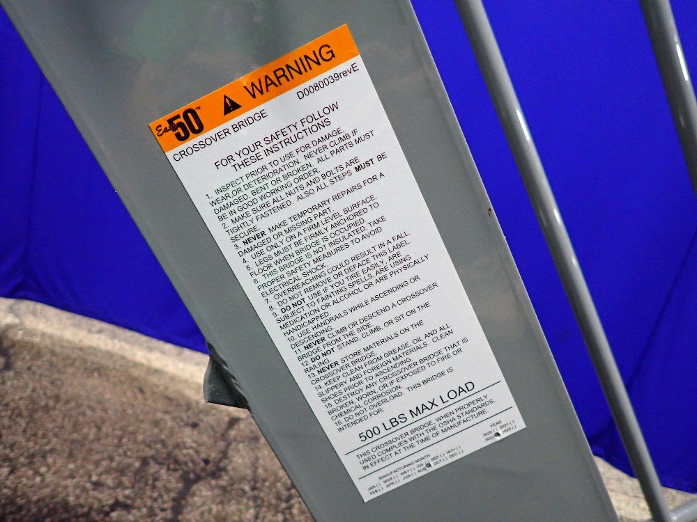 Cotterman 500 Lbs Crossover Bridge - D0080039reve