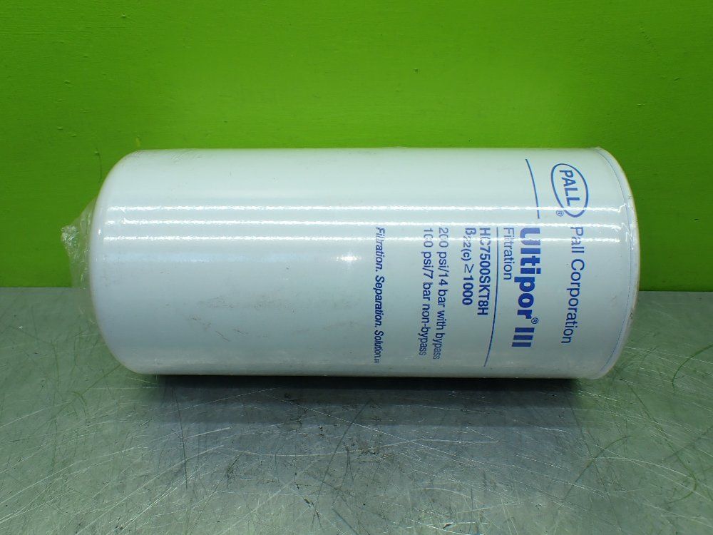Pall 200psi With Bypass, 100psi Non-bypass Ultipor Iii Hydraulic Filter. - Hc7500skt8h