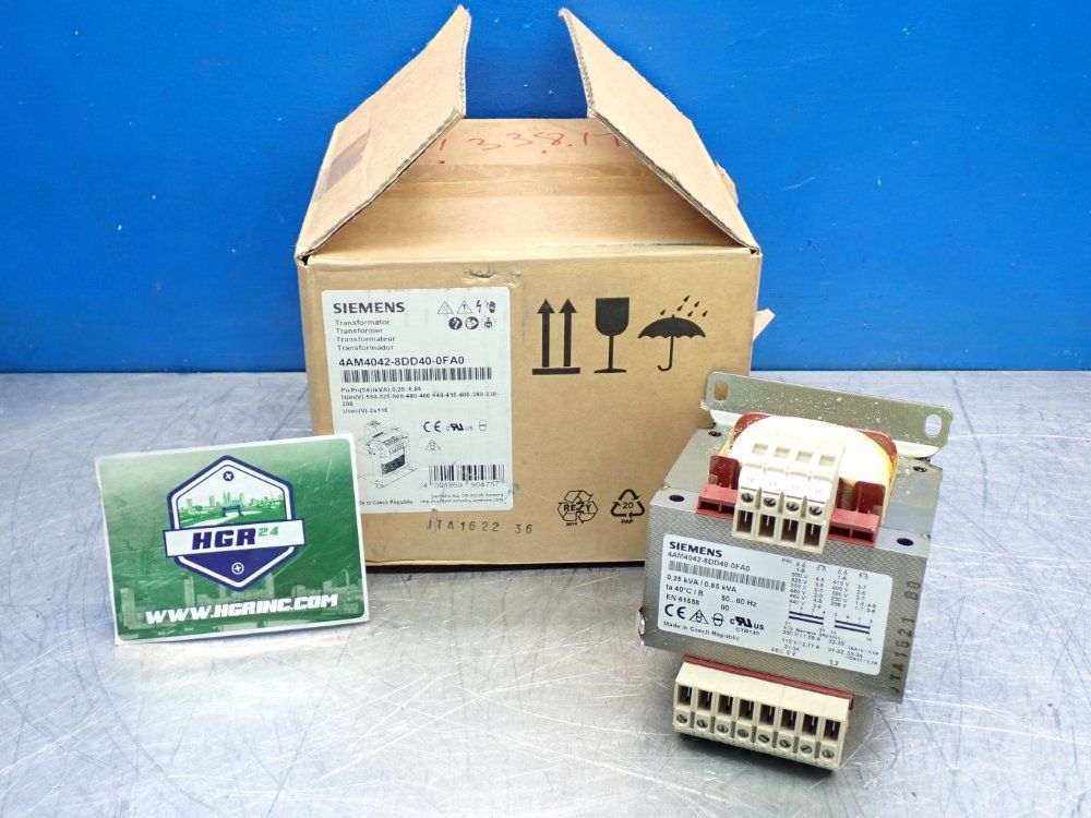 Siemens Control Transformer - 4am4042-8dd40-0fa0