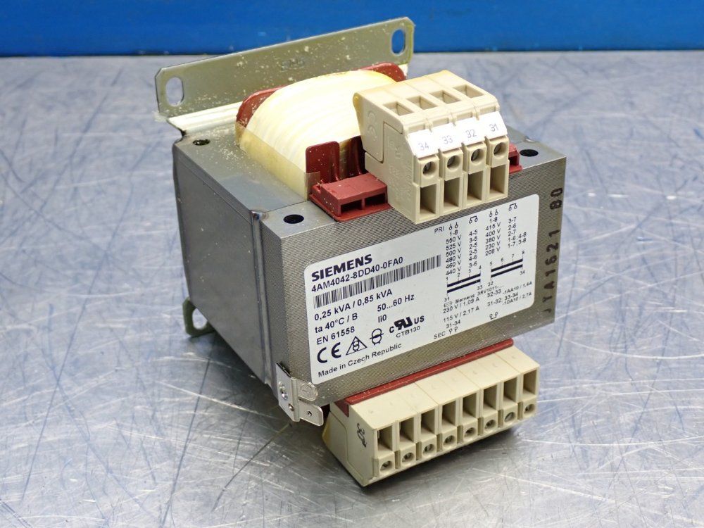 Siemens Control Transformer - 4am4042-8dd40-0fa0