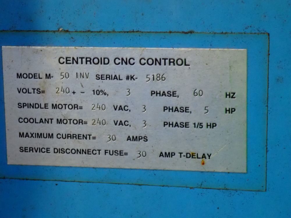 Supermax 8" X 42" Table 1996 Supermax Ycm-40 Cnc Vertical Mill - Ycm-40