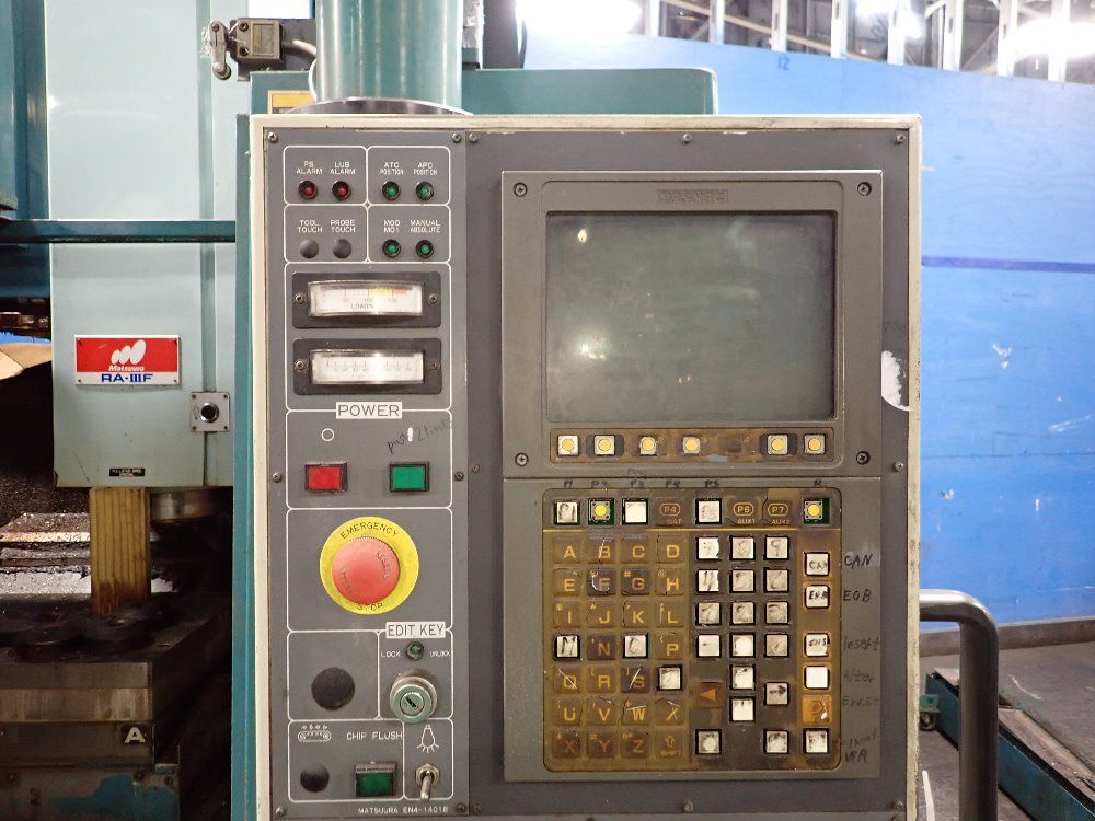 Matsuura 16 1/2" X 31" Cnc Vmc - Ra-3f