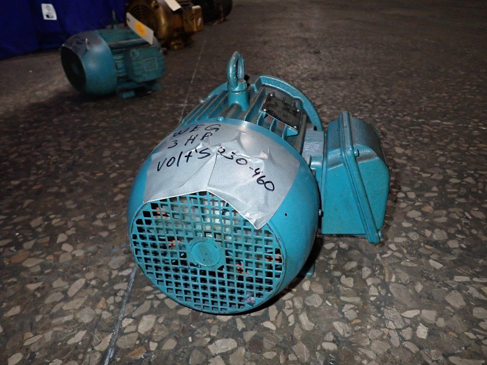 Weg 3 Hp Motor - 00318et3e182tc-w22